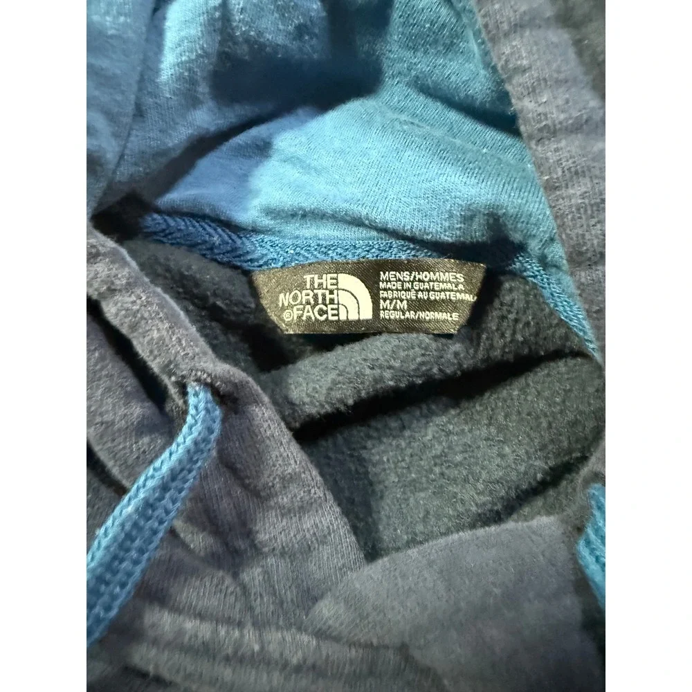 The North Face Mens Navy Blue Logo Pullover Hoodie Sweatshirt‎ Size Medium